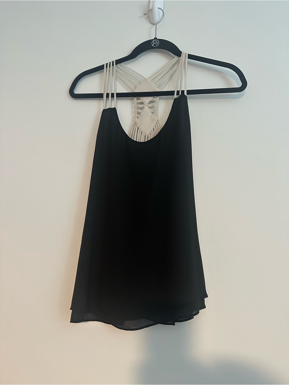 naked zebra black blouse